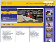 Tablet Screenshot of packnetltd.com